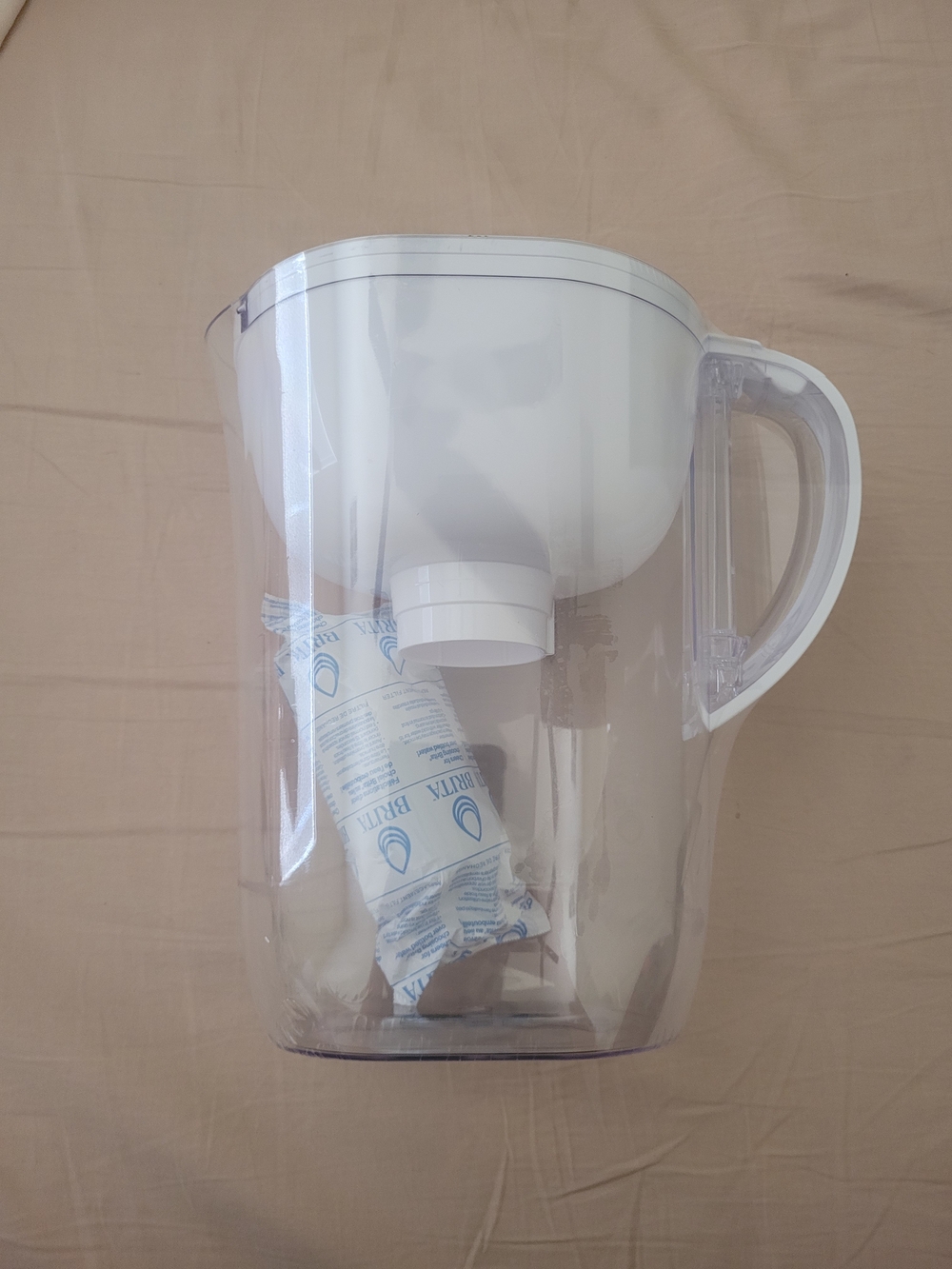 Brita White and Clear Water Filter Pitcher